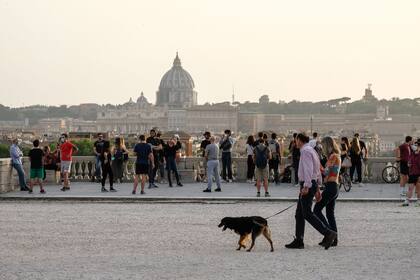 Roma continúa sin presencia de turistas