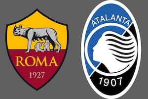 Roma y Atalanta disputaron uno de los encuentros de la jornada del fútbol italiano