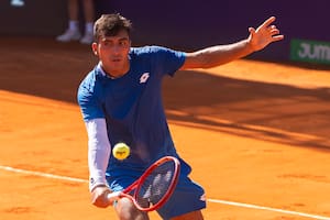 Román Burruchaga habló tras las amenazas que sufrió en Rosario... y además ganó en el Argentina Open