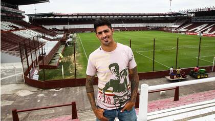 Román Martínez y su gran momento en Lanús