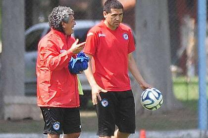 Román y Gorosito, en otro momento más feliz