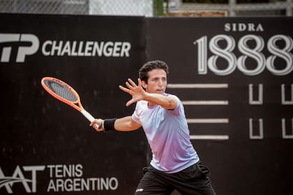 Romeo Arcuschin, tenista argentino suspendido provisionalmente por doping, todavía no apeló