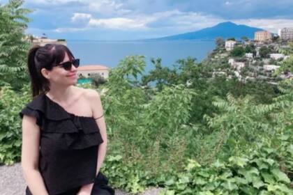 Romina aseguró sentirse "flasheada" por los escenarios que está visitando