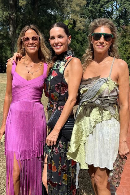 Romina Bianchi, Carola Harteneck y Fabiana Persky.