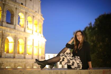 Romina creó una gran plataforma (FB: Europa, allá vamos!) en la cual atiende a una gran comunidad de viajeros que le escriben cada día.