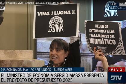 Romina Dal Plá acusó a Massa de extorsionar a los trabajadores del neumático