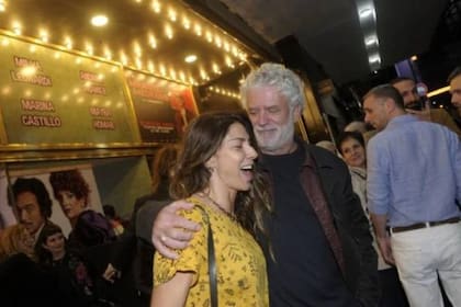 Romina Gaetani junto a su pareja, Luis Cavanagh