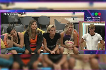 Romina, Julieta, La Tora y Camila fueron las más votadas y conformaron la placa de nominación (Captura video)