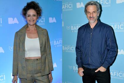 Romina Ricci y Rafael Ferro en la presentación de la película Amor Bandido, que se proyectó en el marco del BAFICI