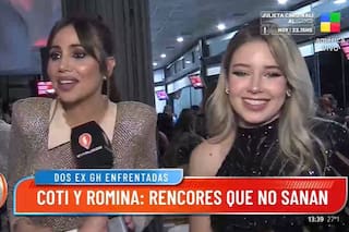 Escándalo en Bailando 2023: Romina y Coti vivieron un momento de tensión durante una entrevista