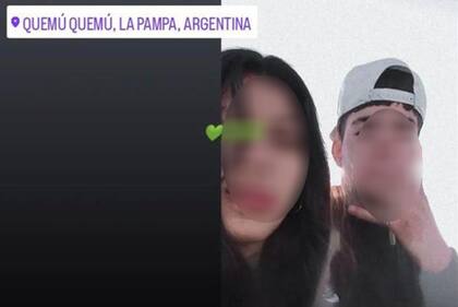 La pareja hizo una historia en Instagram, según el productor afectado