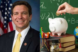 Ron DeSantis lanzó un beneficio en Florida para familias con hijos de 4 años