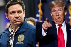 El guiño de Trump a DeSantis ante versiones sobre un futuro cargo federal