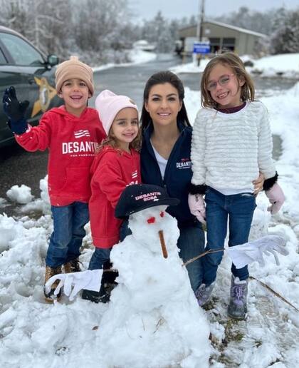 Ron DeSantis es padre de tres niños: Madison, Mason y Mamie