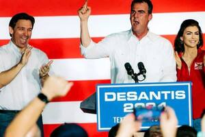 Ron DeSantis estuvo en Oklahoma este fin de semana