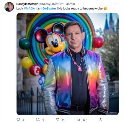 Ron DeSantis fue víctima del humor y la ironía de Twitter, la misma plataforma que eligió para su anuncio de candidatura, repleto de fallas técnicas