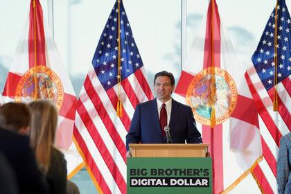 Ron DeSantis, gobernador por el estado de Florida y posible precandidato por el Partido Republicano a las elecciones presidenciales de Estados Unidos en 2024