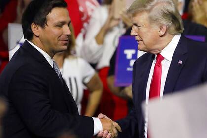 Ron DeSantis reaccionó a la condena de Donald Trump