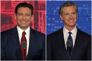 Newsom vs. DeSantis: los impuestos, la crisis de vivienda y la inmigración, entre los temas discutidos