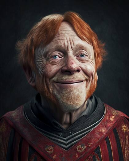 Ron Weasley de anciano
