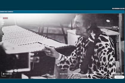 Ron Wood, en una sesión de grabación de los Rolling Stones