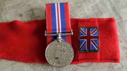 Condecoraciones de su paso por el ejército como voluntario