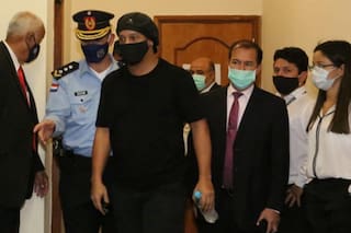 Ronaldinho. Fue liberado en Paraguay tras estar casi seis meses en prisión