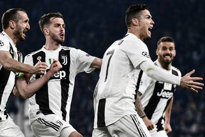 Ronaldo celebra el segundo gol.