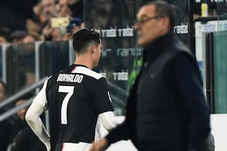 Polémica. CR7 se fue al vestuario antes del final del partido: qué dijo el DT