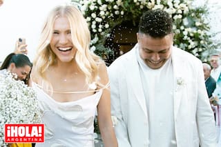 Las fotos del casamiento de Ronaldo con la modelo y empresaria Celina Locks