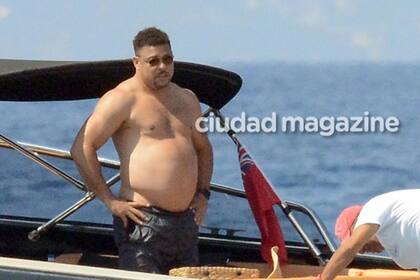 Ronaldo quedó internado por un cuadro de neumonía.