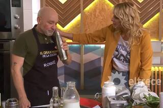 Ronnie Arias sufrió un doloroso percance en vivo en El gran premio de la cocina