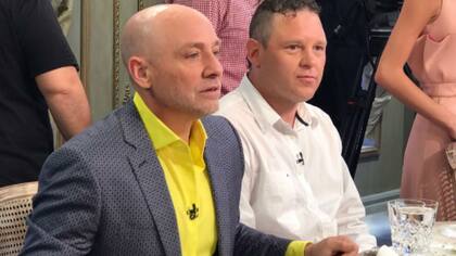 Ronnie Arias y El Pepo, en la mesa de Mirtha Legrand