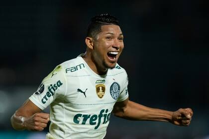 Rony, de Palmeiras, es uno de los cuatro goleadores de la actual edición de Copa Libertadores