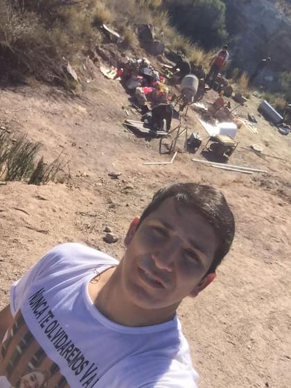 Roque Arias, papá de Valentina, una de las jóvenes víctimas mortales de la tragedia vial de San Rafael, Mendoza