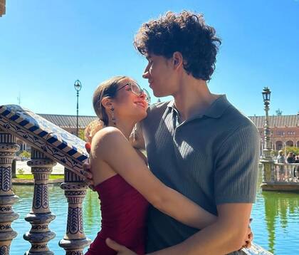 RoRo junto a Pablo, su esposo.