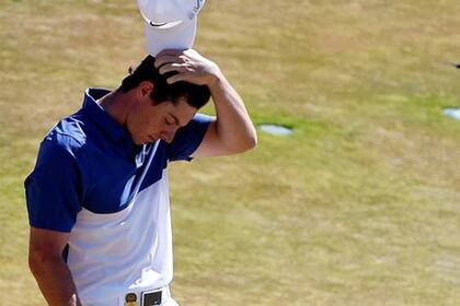 Rory McIlroy no podrá defender su título del British Open