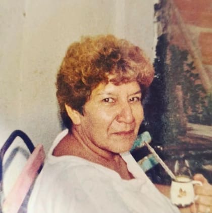 Rosa Gallardo, mamá de Lizy, quien murió el 8 de diciembre de 2011