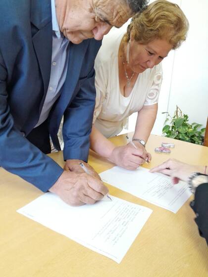 Rosa y José se convirtieron en marido y mujer tras 36 años juntos