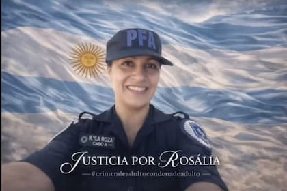 Rosalía La Roza, la policía asesinada por su hijo