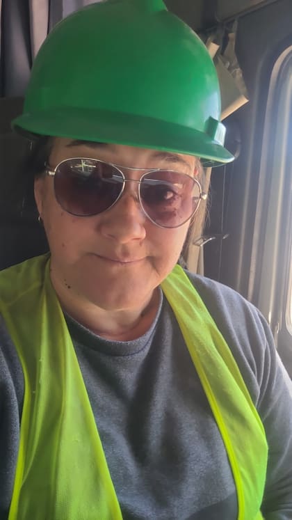 Rosalía Rodríguez, transportista con más de 15 años en el rubro