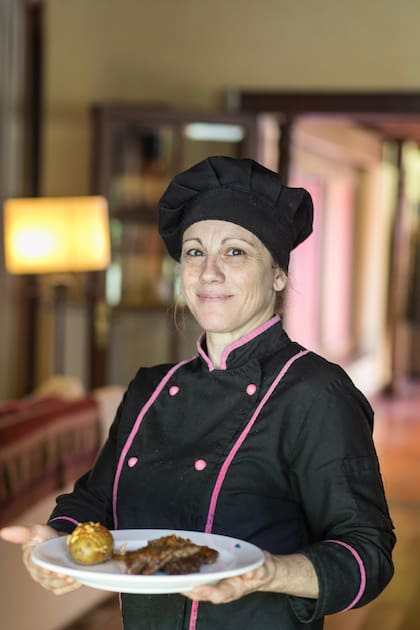 Rosana Gelerman, chef de la estancia.