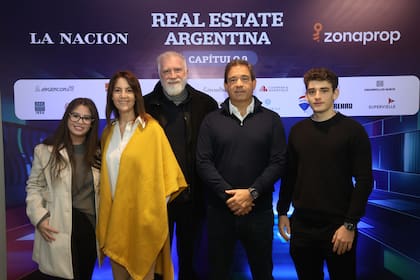 Rosario Castillo, Lorena King, Daniel Obetko, Miguel Ludmer y Tobías Ludmer de Interwin
