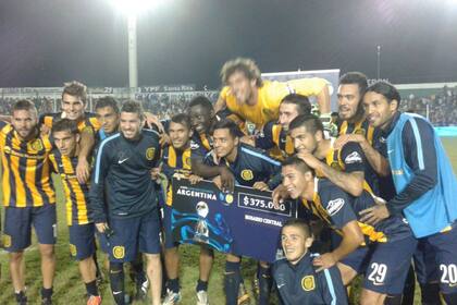 Rosario Central festejó su paso firme en la Copa Argentina