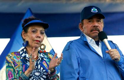 Rosario Murillo y Daniel Ortega
