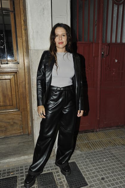 Rosario Ortega, otra de las artistas cercanas a García, no quiso perderse el festejo