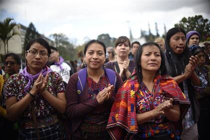 Guatemala - Las mujeres indígenas también marcharon