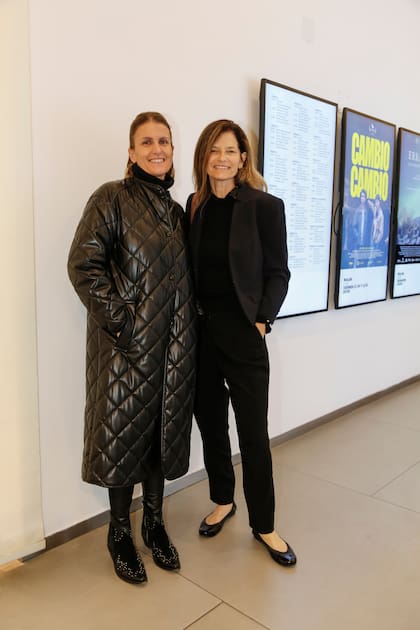 Rosario Vigil y Elena Nofal, directora de Desarrollo del Museo de Arte Latinoamericano de Buenos Aires (MALBA)
