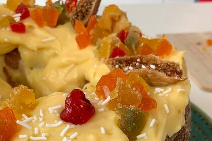 Rosca de Reyes con higos de Esmirna.