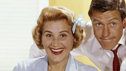 El actor con Rose Marie en El show de Dick Van Dyke